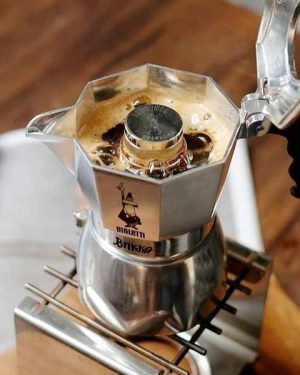 Bình cà phê Bialetti Brikka 4 cup với van tăng áp đặc biệt