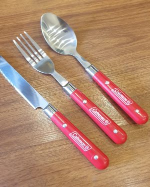 Bộ dụng cụ ăn Coleman 12 chiếc dao thìa dĩa